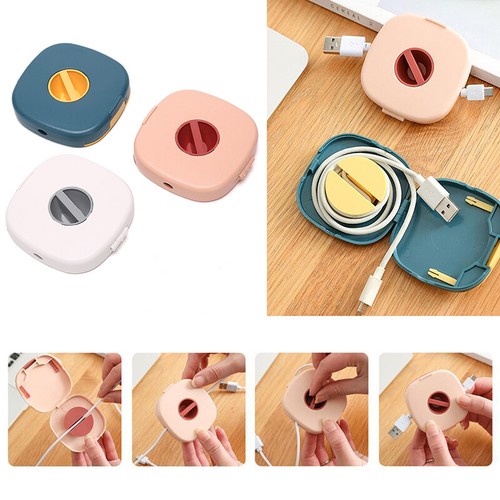 Draht Organizer Kabel Wickler Management Aufbewahrungsbox Zum Aufladen D #T π₯