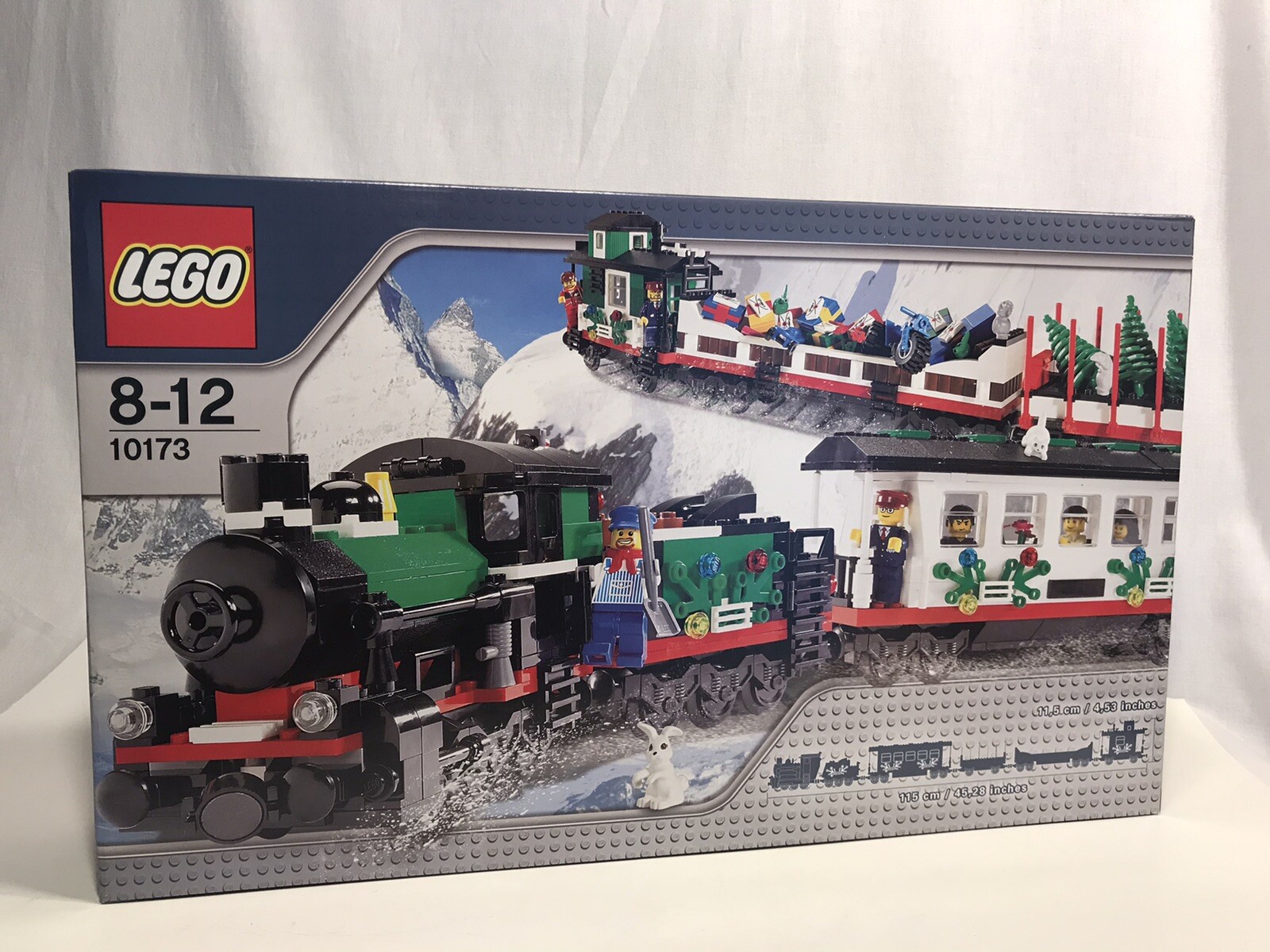 lego christmas train motorized