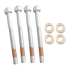 4x Fuel Injector Bolt and Washer Seal Set A6110170060 for Mercedes-benz