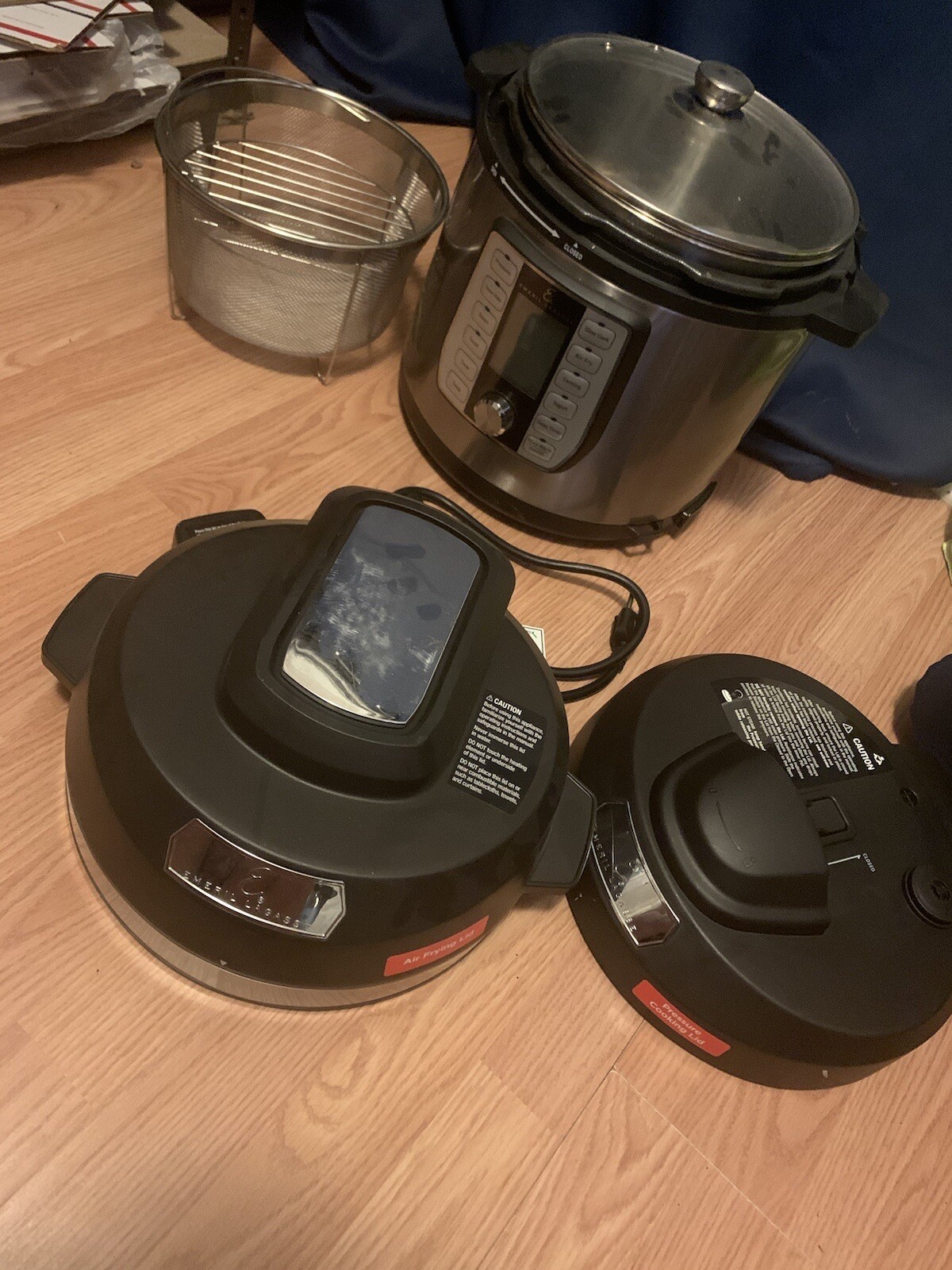 Emeril Lagasse Y8DAF36 8qt Pressure AirFryer Multicolor