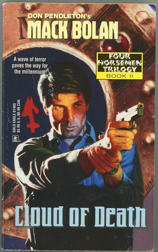 Mack Bolan Four Horseman Trilogy Lot of 2 Paperback by Don Pendleton - Image 4 of 4