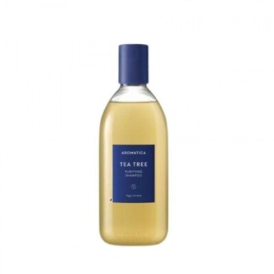 aromatica Tea Tree Purifying Shampoo 13.5OZ for Oily Scalp Refreshing K beauty
