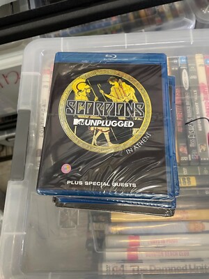 Scorpions - MTV Unplugged In Athens 2013 (Blu-ray)  brand new sealed t65