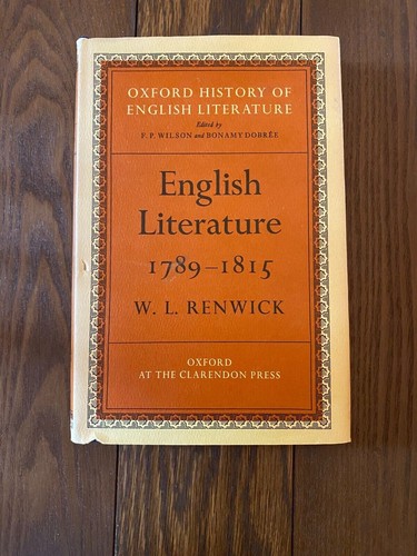 Oxford History of English Literature Lot of 6 Clarendon Press Hardcovers w/DJ - Picture 9 of 15