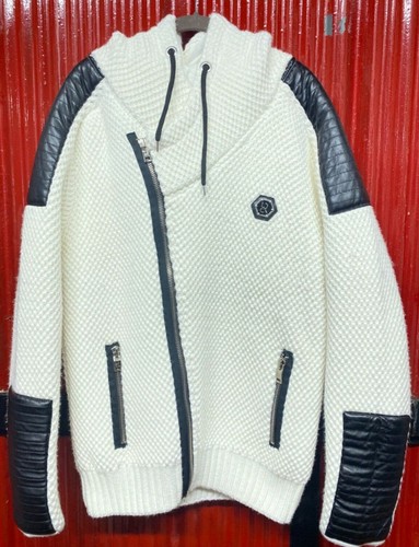 LCR Menswear Collection Knit Zip-Up 
