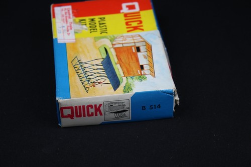 W424 QUICK Train Maquette B 514 toilette WC Abri vélo diorama - Picture 6 of 6