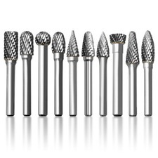 1Pc Rotary Burr 6mm Shank Tungsten Carbide Rotary Drill Bits Tool For Dremel