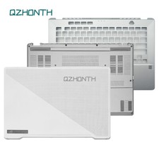 New ASUS ROG 14 Zephyrus GA401 LCD Back Cover  Palmrest  Bottom Case Silver