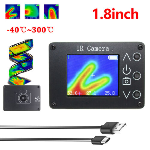 ‐40℃~300℃ USB Wärmebildkamera Infrarotkamera Thermografie Android IR Thermometer - Bild 5 von 17