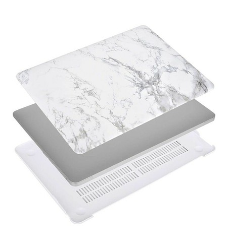 MacBook Air 13” Case 2018 Matte Frosted Hard Shell Cover - Smooth Fit - 第 3/6 張圖片