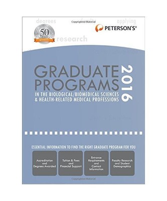 Graduate Programs in the Biological/Biomedical Sciences & Health-Related Medical