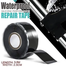 2× Rubber Silicone Repair Waterproof Bonding Tape Rescue Self Fusing Wire Seal