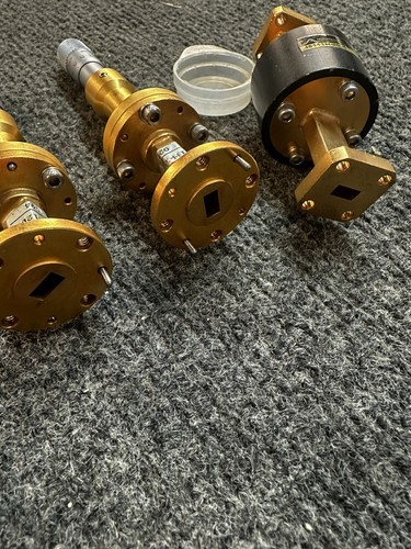 3 Hohlleiter WR28 28-38GHZ Hughes 45671H-1200, Millitech 46111H-2000 - Bild 7 von 11