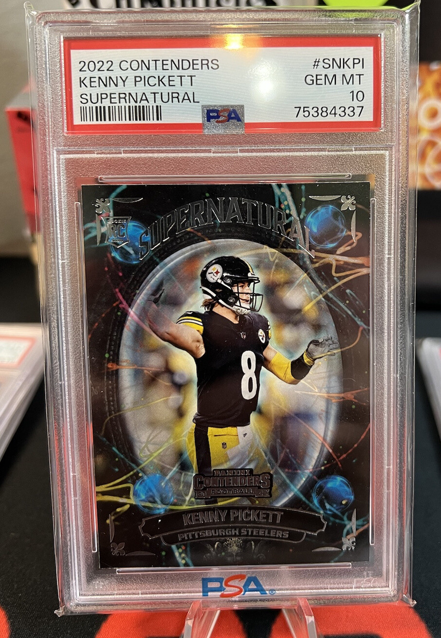 Kenny Pickett Panini Contenders Supernatural #SNKPI Base