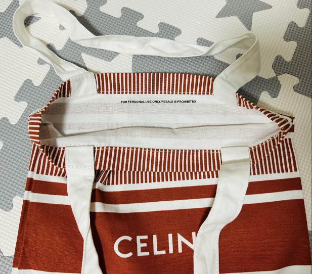 CELINE New eco bag canvas tote bag novelty gift popup event