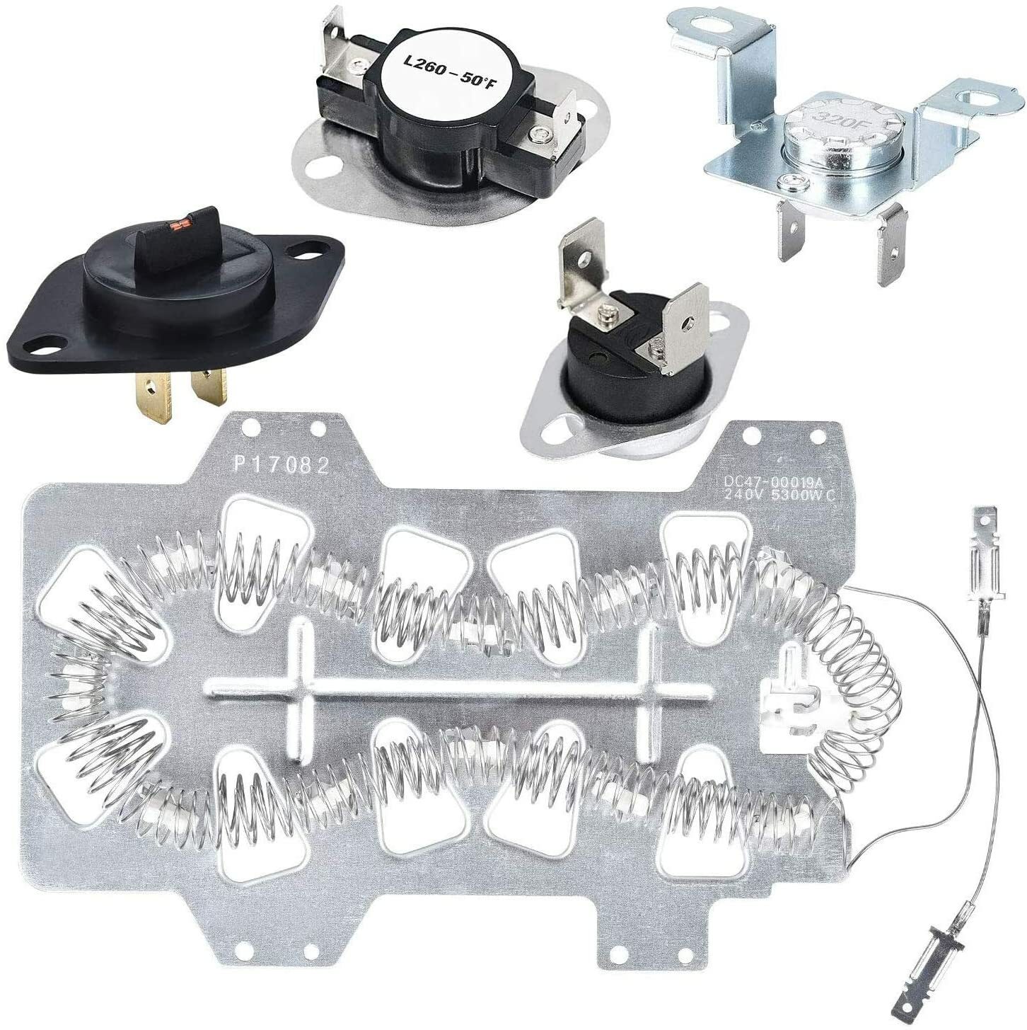 Dryer Heater Kit for Samsung DV45H7000EW/A20000 eBay