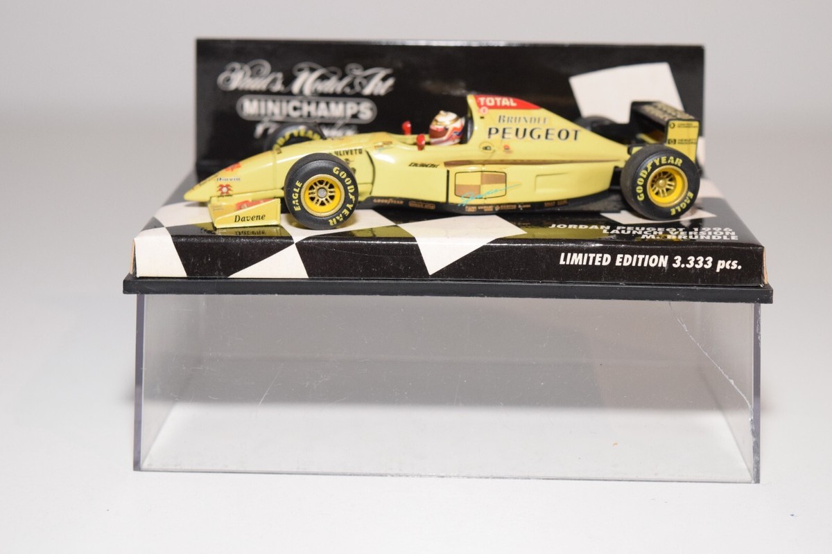A91 1:43 MINICHAMPS 430 960062 JORDAN F1 RACING CAR M. BRUNDLE