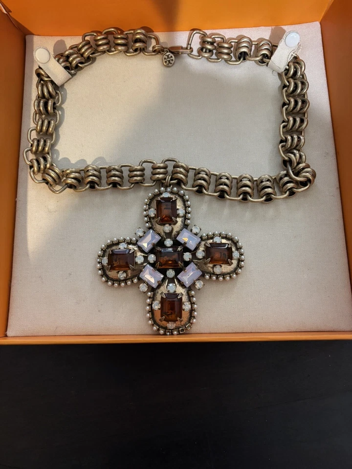 Colar declaração de joias Tori Burch  - Imagem 2 de 4