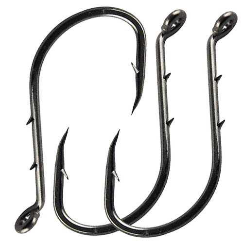 100pcs Octopus Baitholder Fishing Hook Carbon Steel Barbed Beak Fishhook 8299 - Picture 30 of 42