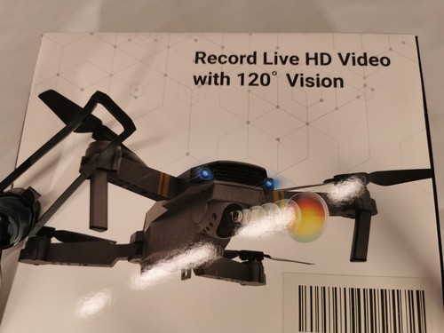 Mini Drone Quadcopter Faltbare Drohne WIFI HD 120° Vision NEU OVP 2,4 GHz - Bild 8 von 9