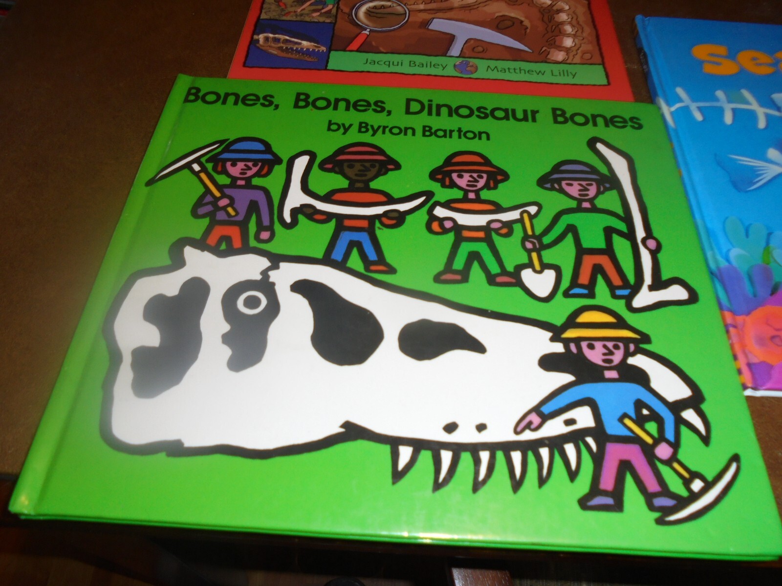 Sea Bones by Bob Barner w/Read Along CD + Science Works Monster Bones/Fossils + eBay