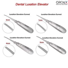 4 Pcs Dental Root Elevators Oral Surgery PDL Luxating Tooth loosening OROAX