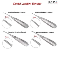 4 Pcs Dental Root Elevators Oral Surgery PDL Luxating Tooth loosening OROAX
