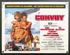 Convoy (1978) Original Half Sheet Movie Poster – Poor **Kris Kristofferson**
