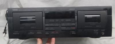 Yamaha K-902 Double Auto Reverse Cassette Stereo Deck For Parts