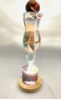 MURANO ITALIAN CALCEDONIA LOVERS EMBRACED SIGNED TAGLIAPIETRA  RARE OUTSTANDING