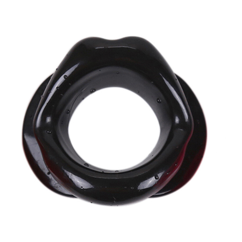 Sissy Silicone Open Mouth Gags Oral O Ring Lips Force Open Restraint Binding