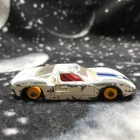 1960s Matchbox Ford GT Race Car yellow rims red interior No.41  Vintage no tires