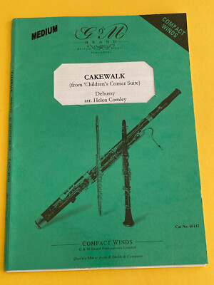 Cakewalk, Debussy, arr. Helen Comley, Woodwind Ensemble