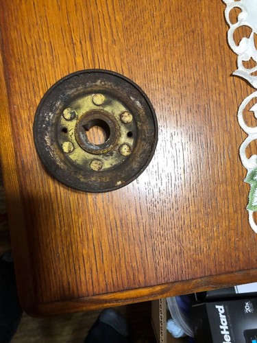 John Deere Mower Deck spindle Pulley 3 3/4 inch 110 112 38 inch deck - Picture 4 of 11