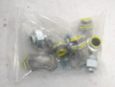 Lot of 5 Raco 3/4" 90  Liquidtight Connector Insulated Fitting 3543 Conduit