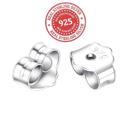 New 925 Sterling Silver Stud Earrings Women Girl Small CZ Crystal Set Backs Pack - Picture 48 of 97