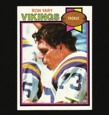 1979 Topps Football Card Ron Yary Number 298 Minnesota Vikings #298