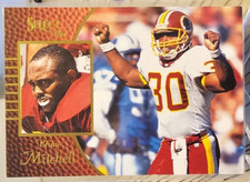 1996 Select Brian Mitchell #96 Redskins