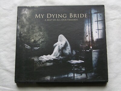 MY DYING BRIDE-'' A MAP OF ALL OUR FAILURES'' CD 1ST PRESS 2012 SLIPCASE
