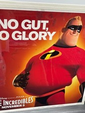 The Incredibles Proof Artwork possibly for Bus Stop or Special Theater art frami
