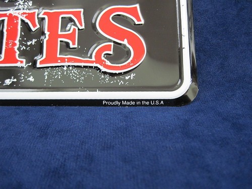 BEWARE PIRATES *US MADE* Embossed Warning Sign - Man Cave Garage Bar Wall Decor - Picture 8 of 9