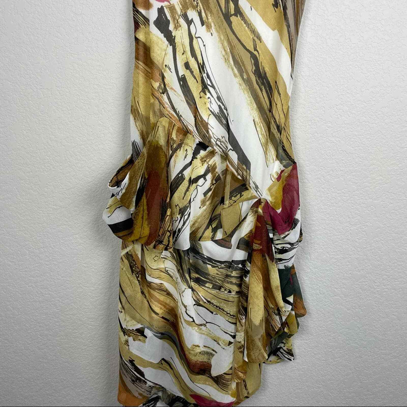 Stella Carakasi Lagenlook Draped Dress Size XS - image 3