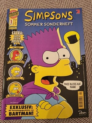 Simpsons Comics Sommer Sonderheft Nr. 1 & 2 | 1999 | Dino / Bongo | gut