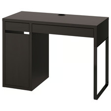 New IKEA MICKE Desk 105x50cm Black brown Computer Table with Drawer Home Office