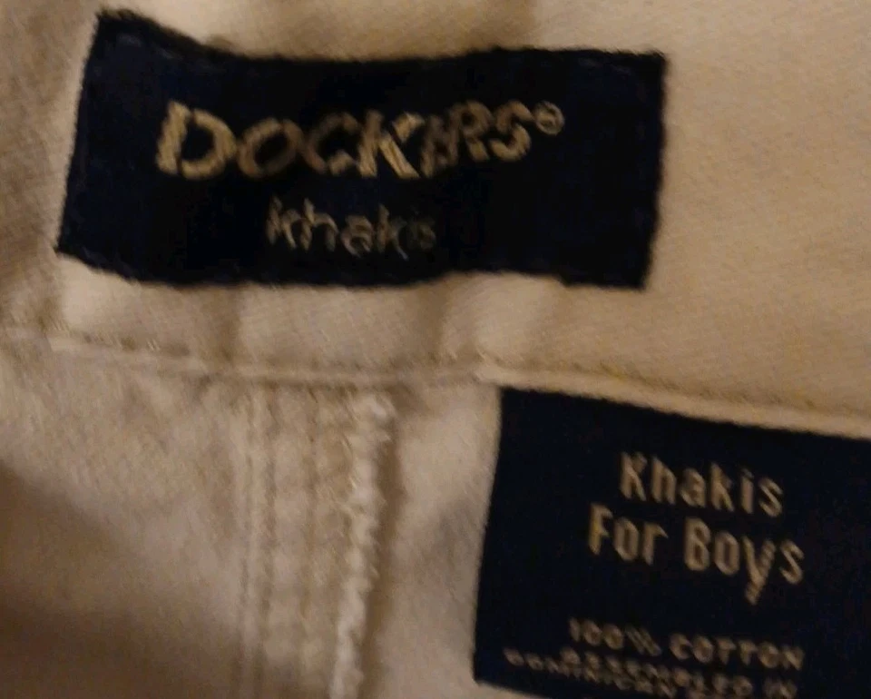 Pantalones cortos cargo Docker para niños talla XL 28 pulgadas cintura Foto 4 de 4