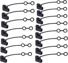 Two Pin Plug Replacement Weather Cap,Sae Waterproof Cover Cap for DC Power Solar