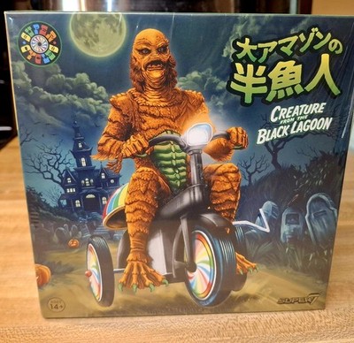 Creature from the Black Lagoon Super7 Super Cycles Action Figure Orange