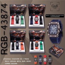 G&B Premium Watch & Bracelet Set Fashion Quartz Jewellery Gift New