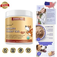 Organic Turkey Tail Dog Mushroom Powder Immune Digestion Support