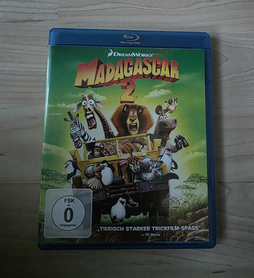 DreamWorks Madagascar 2 Blu-ray Kinder Familie FSK 0 Deutsch Englisch 16:9